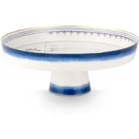 Pip studio Serveerschaal Metal Pip & The Blue Bird Blue 30 x 12 cm