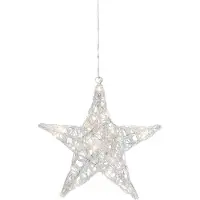 Konstsmide Kerstster met verlichting | 24 lampjes | Ø 32 cm |