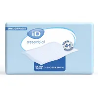 Ontex iD ID Expert Protect Plus 60 x 60 cm - 4 pakken van 30 stuks