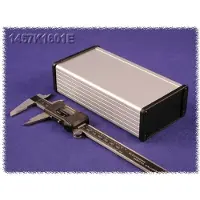 Hammond Electronics 1457K1601EBK Universele behuizing 160 x 84 x 44 Aluminium Zwart 1 stuk(s)