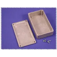 Hammond Electronics 1590SFBK Universele behuizing 110.5 x 81.5 x 44 Aluminium Zwart 1 stuk(s)
