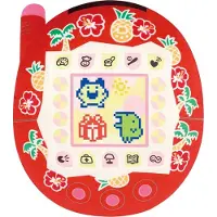 Banpresto Tamagotchi Connection V3 Teddy 40 Cm Rood Kinderen