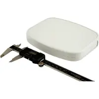 Hammond Electronics 1599TABMGY Universele behuizing 170 x 135 x 27 ABS Grijs 1 stuk(s)