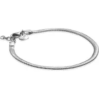 Zinzi Gold 14 karaat gouden massieve armband met vier paperclip-schakels gecombineerd met jasseron schakels 17-19cm ZGA495