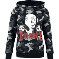 Looney Tunes Trui met capuchon - Tweety Skull - S tot XXL - voor Vrouwen - meerkleurig - Maat S