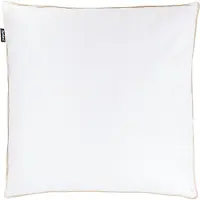 Beliani ETNA - Hoofdkussen 3 vakken - Wit - 80 x 80 cm - Laag - Eendenveren