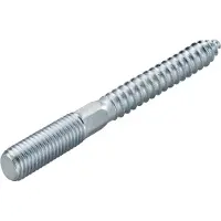 Fischer 77643 Stokschroef 8 mm 100 mm T-profiel, Buitenzeskant 100 stuk(s)