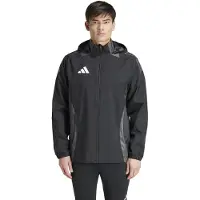 Adidas Tiro 24 Competition Allweather Jas Zwart Donkergrijs