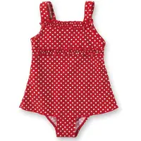 Playshoes Badpak rood / wit