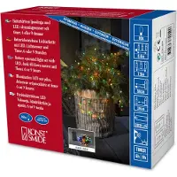 Konstsmide Clusterverlichting - led kerstverlichting buiten en binnen - 80 lampje
