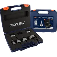 Rotec 9-delige gatfrezenset 'Easy', 12mm