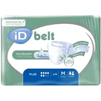 Ontex iD ID Expert Belt Plus Medium - 4 paquets de 14 protections