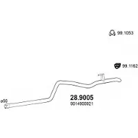 ASSO 28.9005 Voorpijp