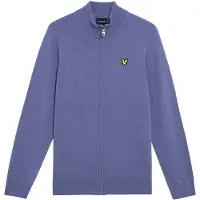Lyle & Scott Sweatvest stone grey / grijs gemêleerd