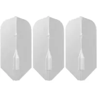 L-Style EZ L6 Slim White - Dart Flights
