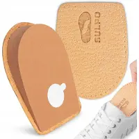Sulpo Beige Pecari Leren Hakverhogers - 15mm Verhoging, Comfort & Correctie