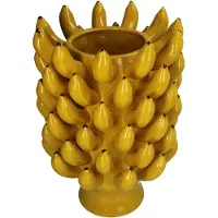 HD Collection Vase Banana Stoneware Yellow 29x29x44cm