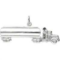 MOOYE ® - Collectie Zilveren Vrachtwagen XL kettinghanger