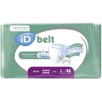 Ontex iD ID Expert Belt Maxi Large - 4 paquets de 14 protections