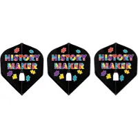 L-Style Champagne Flight L1 Standard Fallon Sherrock Black - Dart Flights
