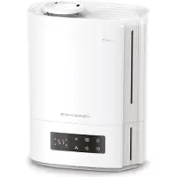 Erikssøn Luchtbevochtiger Hydra Comfort - 6 Liter - Geschikt voor Woonkamer, Kantoor, Slaapkamer, Babykamer - Met Aromatherapie - Wit