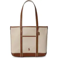 Ralph Lauren Shopper ecru / bruin