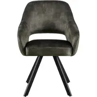 Benoa Eetkamerstoel Emilie Adore 17 Moss - eetkamerstoelen set van 2