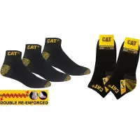 CAT Enkelsokken zwart