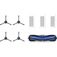 Ecovacs - DEEBOT N30 Pro Omni/N30 Omni /N20e Plus/N20e robotstofzuiger - 1x hoofdborstel, 2x zijborstels, 3x antibacteriële filters, originele accessoires