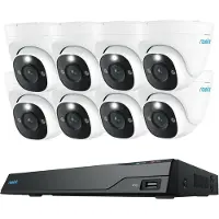 Reolink NVS16-8MD8, slimme 8 MP PoE beveiligingsset met persoons- en voertuigdetectie