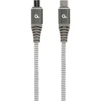 Cablexpert Premium USB Type-C naar micro laad- en datakabel 'katoen', 1.5 m