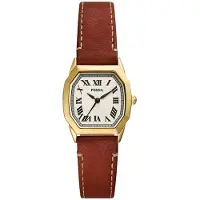Fossil Analoog horloge 'HARLOW' bruin / goud