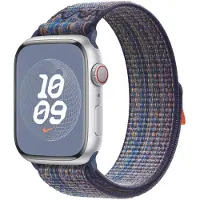 Apple Nike Sport Loop Band voor de Watch | 38/40/41/42 mm - Game Royal & Orange