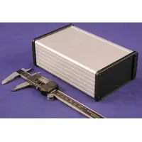 Hammond Electronics 1457L1601BK Universele behuizing 160 x 104 x 32 Aluminium Zwart 1 stuk(s)