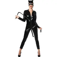 Dressforfun Hete kat S - verkleedkleding kostuum halloween verkleden feestkleding carnavalskleding carnaval feestkledij partykleding - 302110