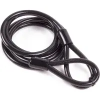 Benson Staalkabel met lussen - 1.5 meter x 8 millimeter - geplastificeerd&nbsp;- fietsslot - kabelslot - terraskabel - Fietsslo