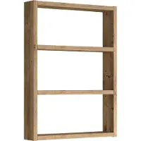 En.casa Keukenrek Lappajärvi 60x43x9cm houtkleurig