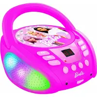 Lexibook Barbie Bluetooth CD player met lichteffecten
