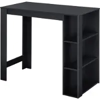 En.casa Bartafel Danderyd met 3 planken 120x60x105,5 cm zwart []