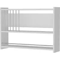 En.casa Wandplank Helsingør 60x84x20 cm wit