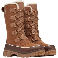 Sorel Snowboots 'Torino V' cognac / donkerbruin / wit