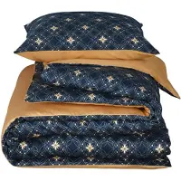 De Witte Lietaer Dekbedovertrek Alice Blue Wing Teal Satijn-140 x 200 / 220 cm | 1-Persoons
