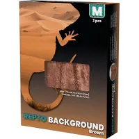 Aquadistri Repto back ground brown 76x30x30 cm