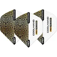 Red Dragon Luke Humphries Hardcore Gold White - Dart Flights