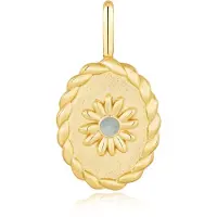 Ania Haie Amazonite hanger S verguld