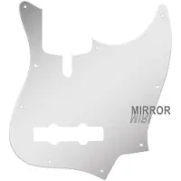 Boston M5V-210-MC Mirror Chrome slagplaat voor 5-snarige Sire Marcus Miller V 2-laags