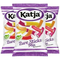Katja 3x Zure Sticks 250 Gr