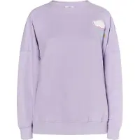 Mymo Sweatshirt 'Keepsudry' geel / pastellila / pink / wit