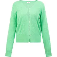 Mymo Gebreid vest lichtgroen