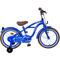 Volare Blue Cruiser kinderfiets - voor jongens - 16 inch - blauw